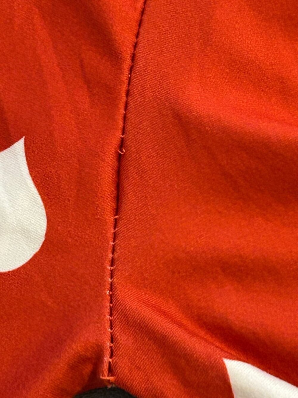 Red & White Heart Long Sleeve Top Sz 1X Women's Lightweight Valentine's Day Love - Picture 4 of 8